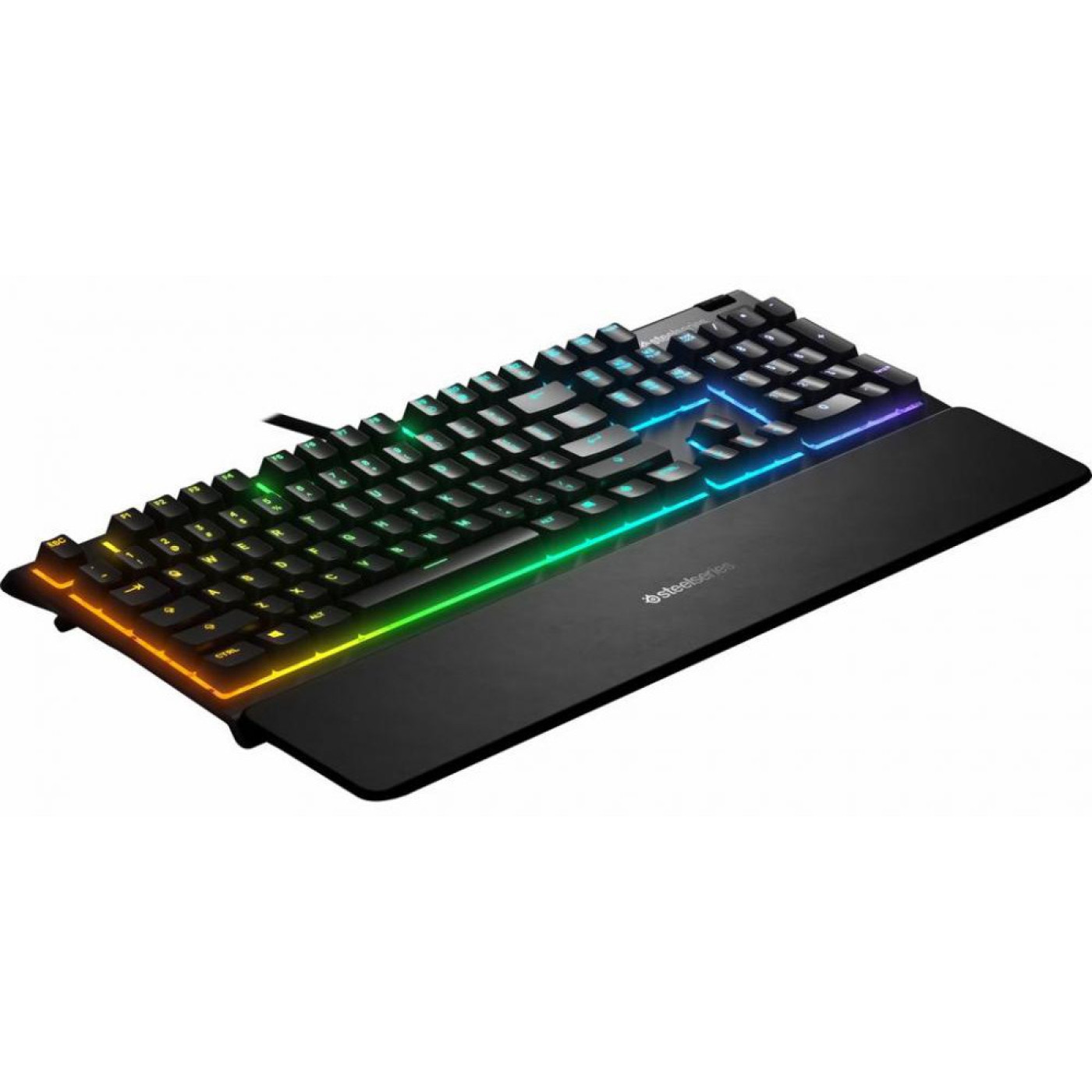 Клавіатура SteelSeries Apex 5 Hybrid Mechanical RGB Switch USB Black (64532)