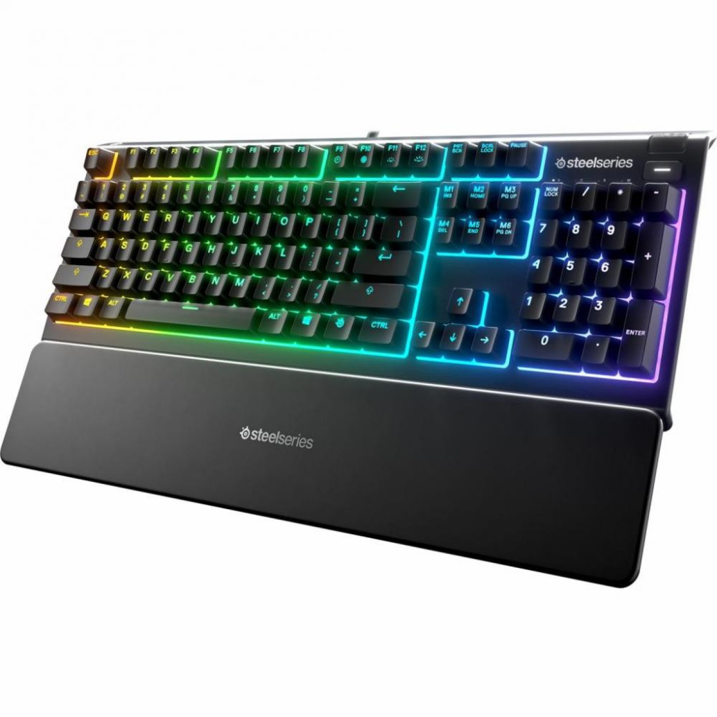 Клавіатура SteelSeries Apex 5 Hybrid Mechanical RGB Switch USB Black (64532)