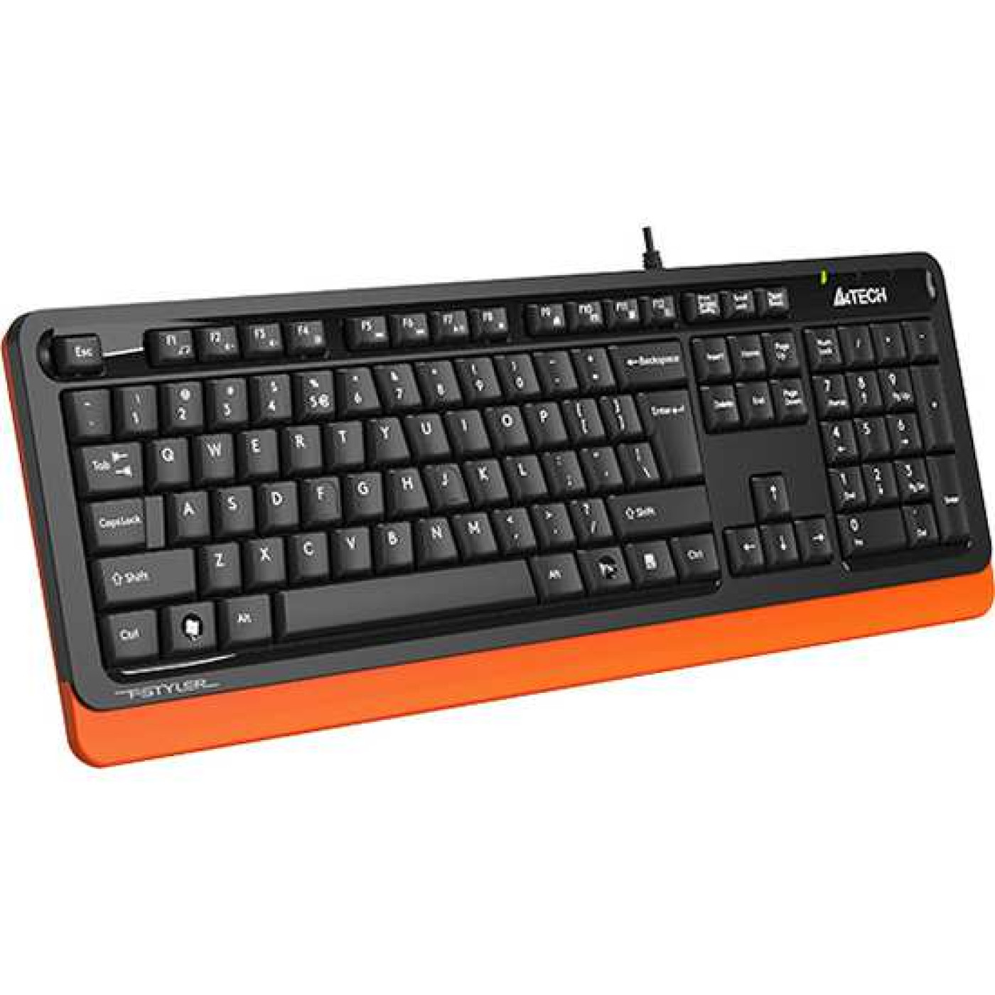 Клавіатура A4Tech Fstyler FKS10 USB Orange (FKS10 (Orange))
