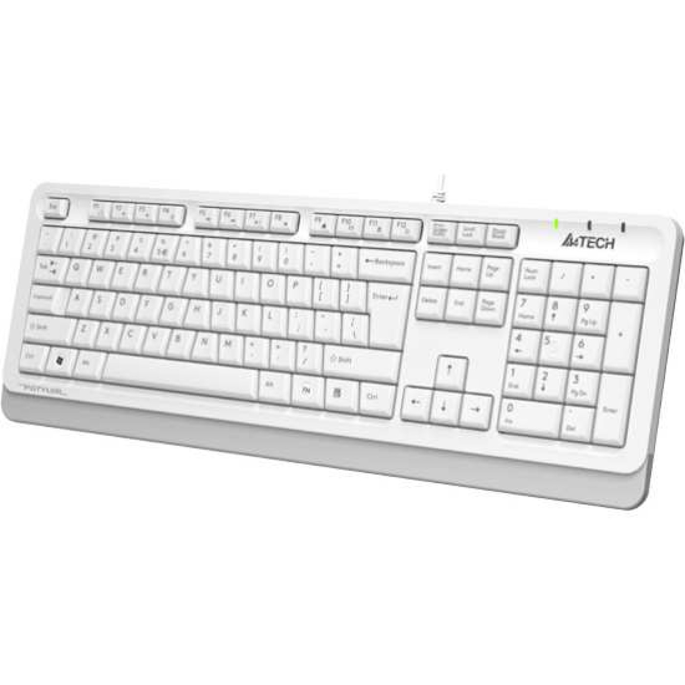 Клавіатура A4Tech Fstyler FKS10 USB White (FKS10 (White))