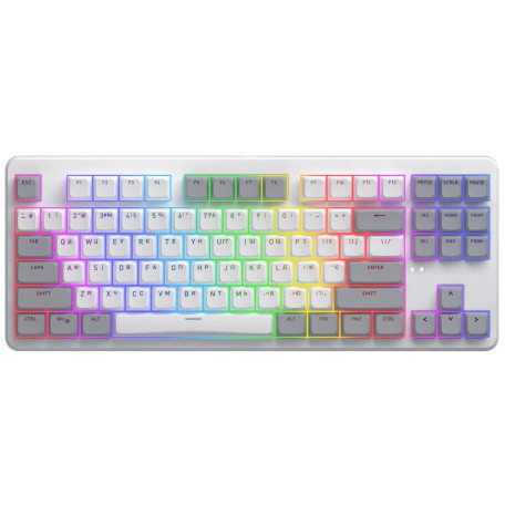 Клавіатура HATOR Rockfall 3 Mecha TKL Wireless Orange White (HTK851UA)