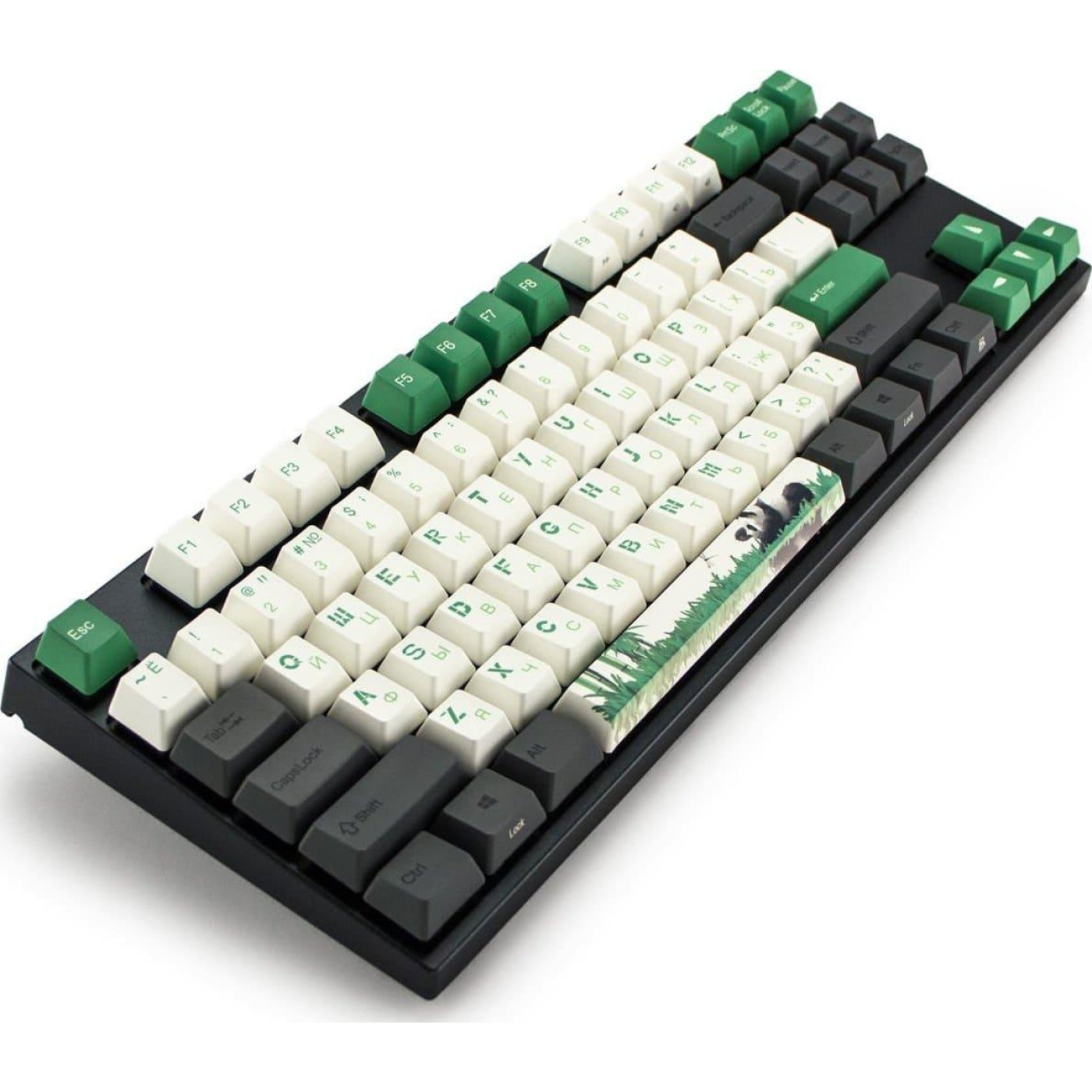 Клавіатура Varmilo APT87 Panda R2 C-TK Red WL/USB-A White Led (A92A029D4A5A17A007)