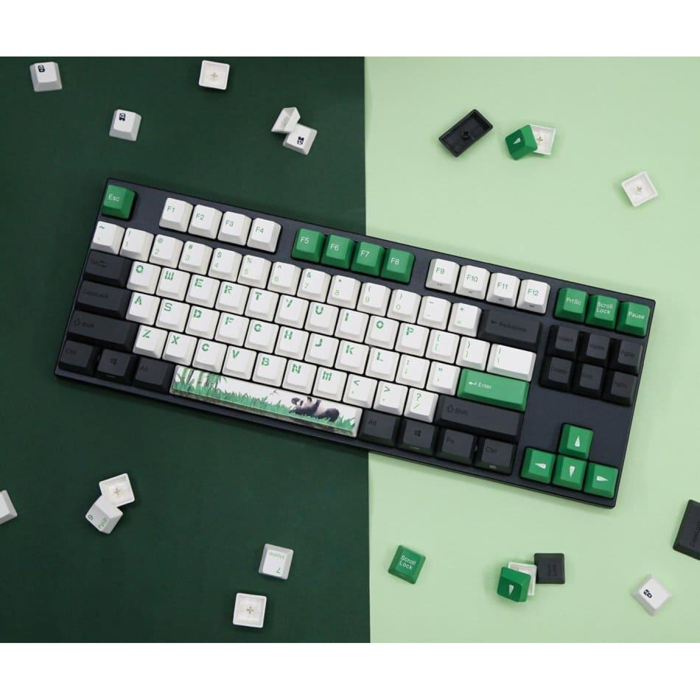 Клавиатура Varmilo APT87 Panda R2 Daisy L WL/USB-A White Led (A92A029F9A5A17A007)