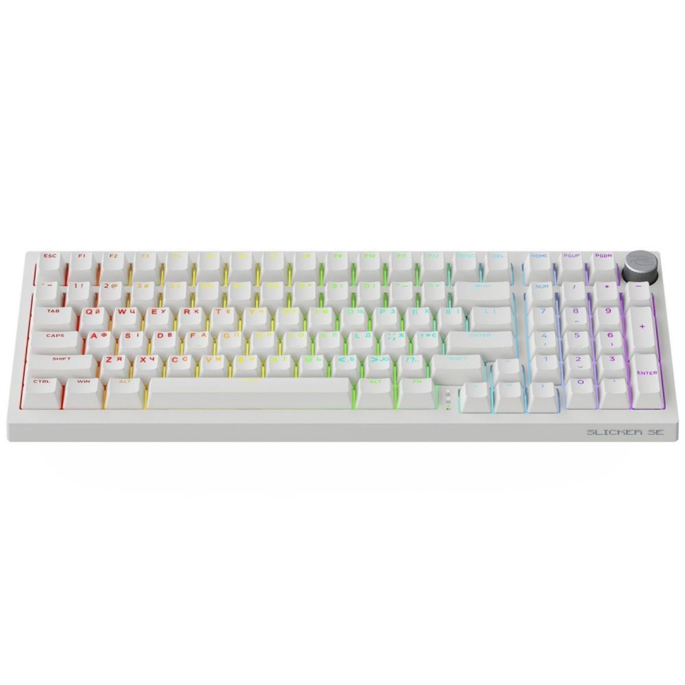 Клавиатура Proove Gaming Slicker Special Edition (Ukraine Layout) White (WKSLSE022402)