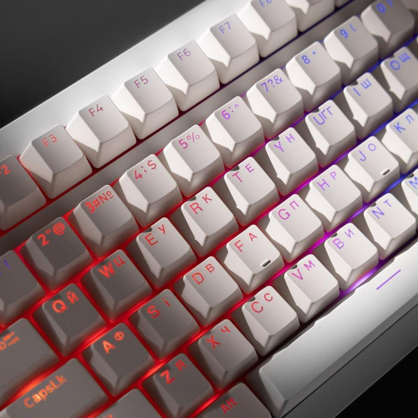 Клавиатура Proove Gaming Slicker Special Edition (Ukraine Layout) White (WKSLSE022402)