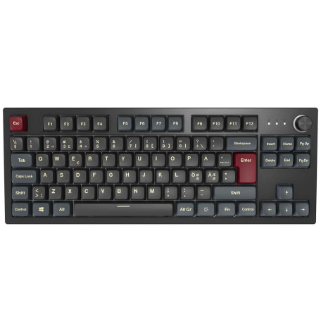 Клавіатура MONTECH MKey TKL Brown Switch Darkness (MK87DB)