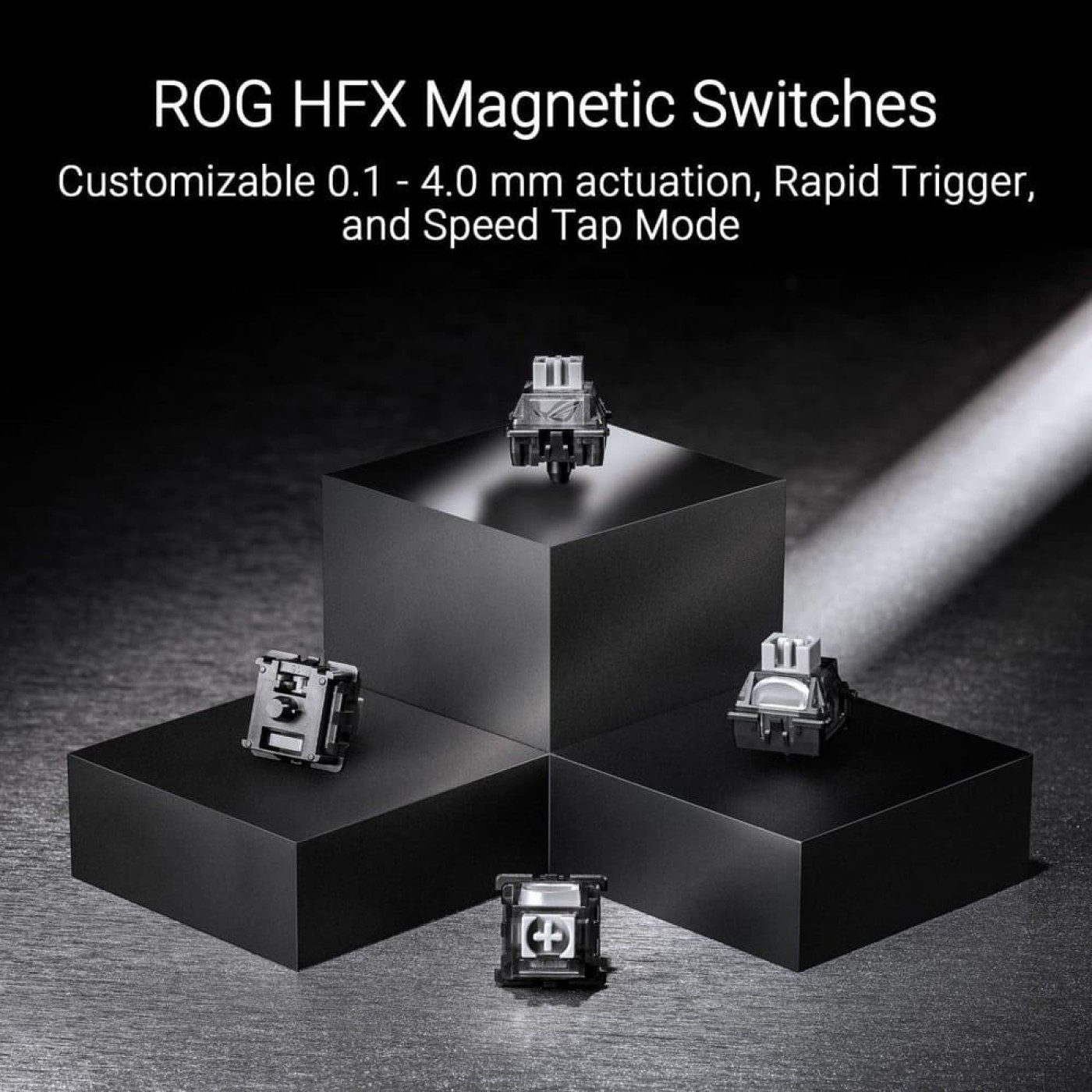 Клавіатура ASUS ROG Falchion Ace HFX Magnetic Switches, USB-A, EN, RGB, чорний (90MP03VE-BKUA20) Б/в