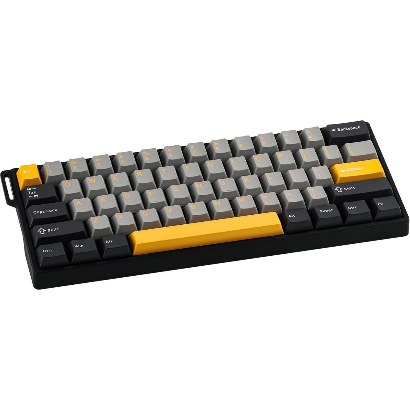 Клавиатура Aula WIN60 HE Max Magnetic Switch Black/Grey/Yellow EN/UA (6978080504036)