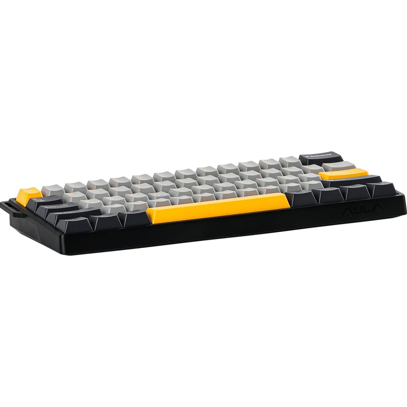 Клавиатура Aula WIN60 HE Max Magnetic Switch Black/Grey/Yellow EN/UA (6978080504036)