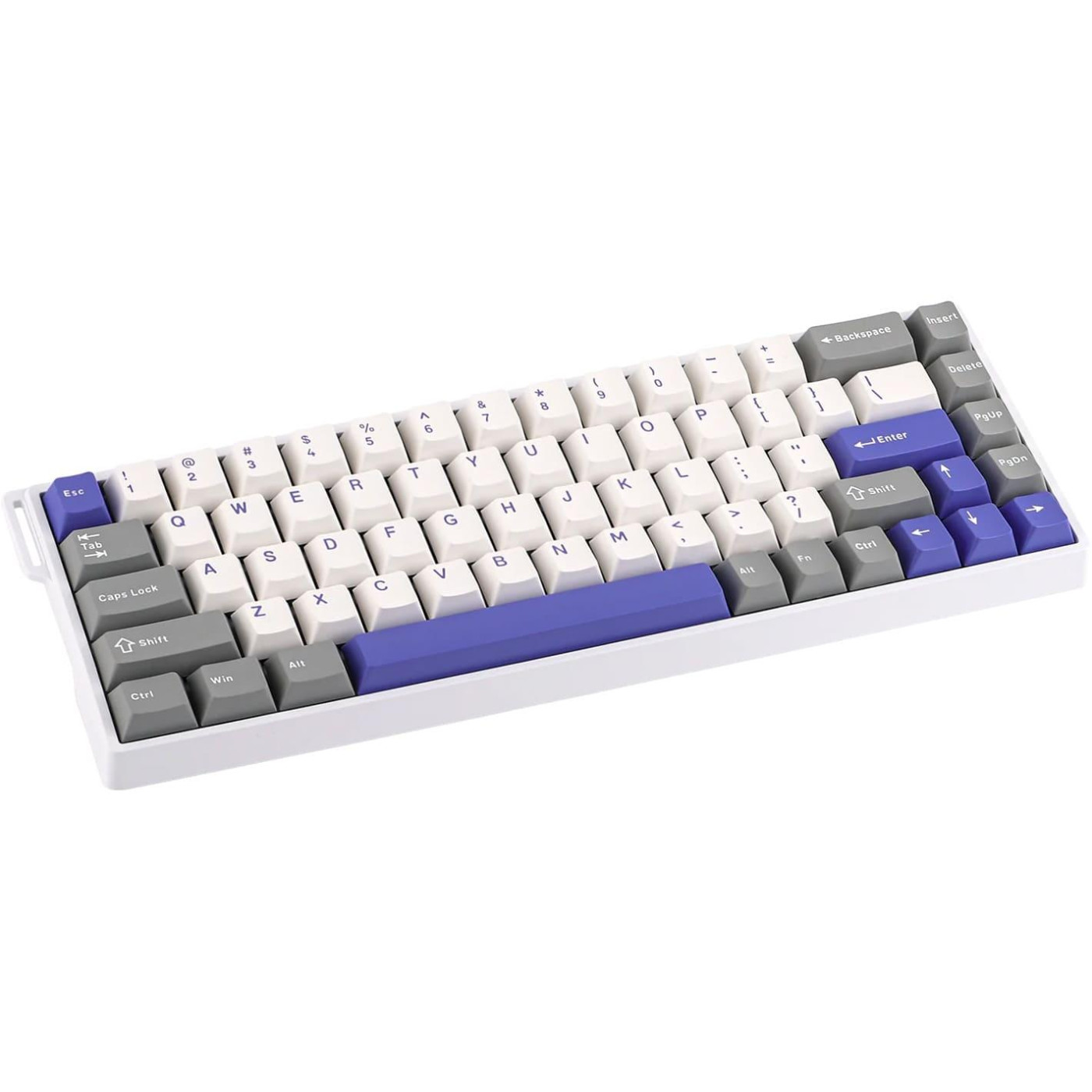Клавіатура Aula WIN68 HE Max Magnetic Switch Grey/White/Purple EN/UA (6978080504081)
