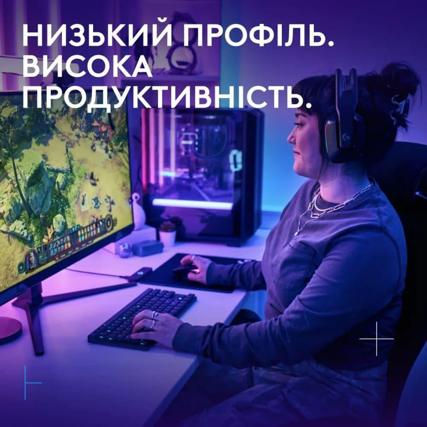 Клавиатура Logitech G515 RAPID TKL Linear Wired US Black (920-013861)
