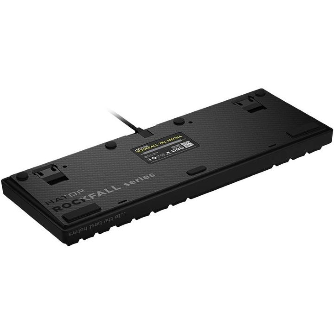 Клавіатура HATOR Rockfall TKL Mecha Green USB Black (HTK-620) Б/в