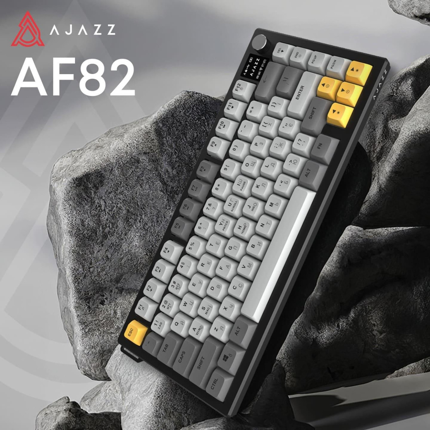Клавіатура Ajazz AF82 (AF82-BGY)