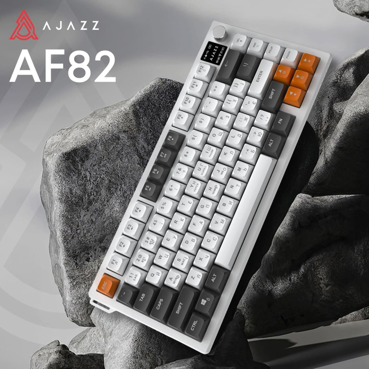 Клавіатура Ajazz AF82 (AF82-GWO)