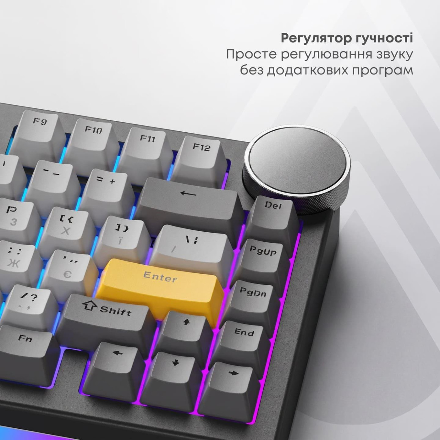 Клавіатура Ajazz AK820 V2 Coconut Flake Switch (AK820-V2-CF-PWB)