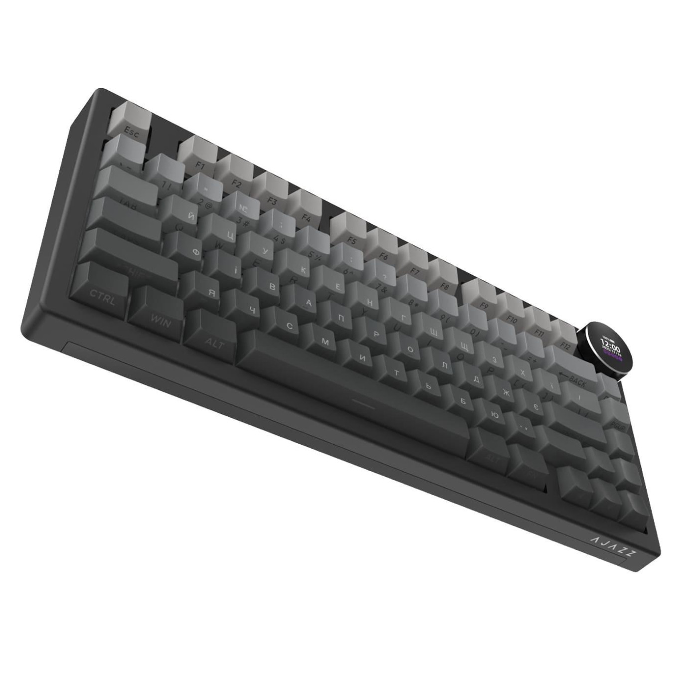 Клавіатура Ajazz AK820 V2 White Peach Switch (AK820-V2-WP-S-BG)