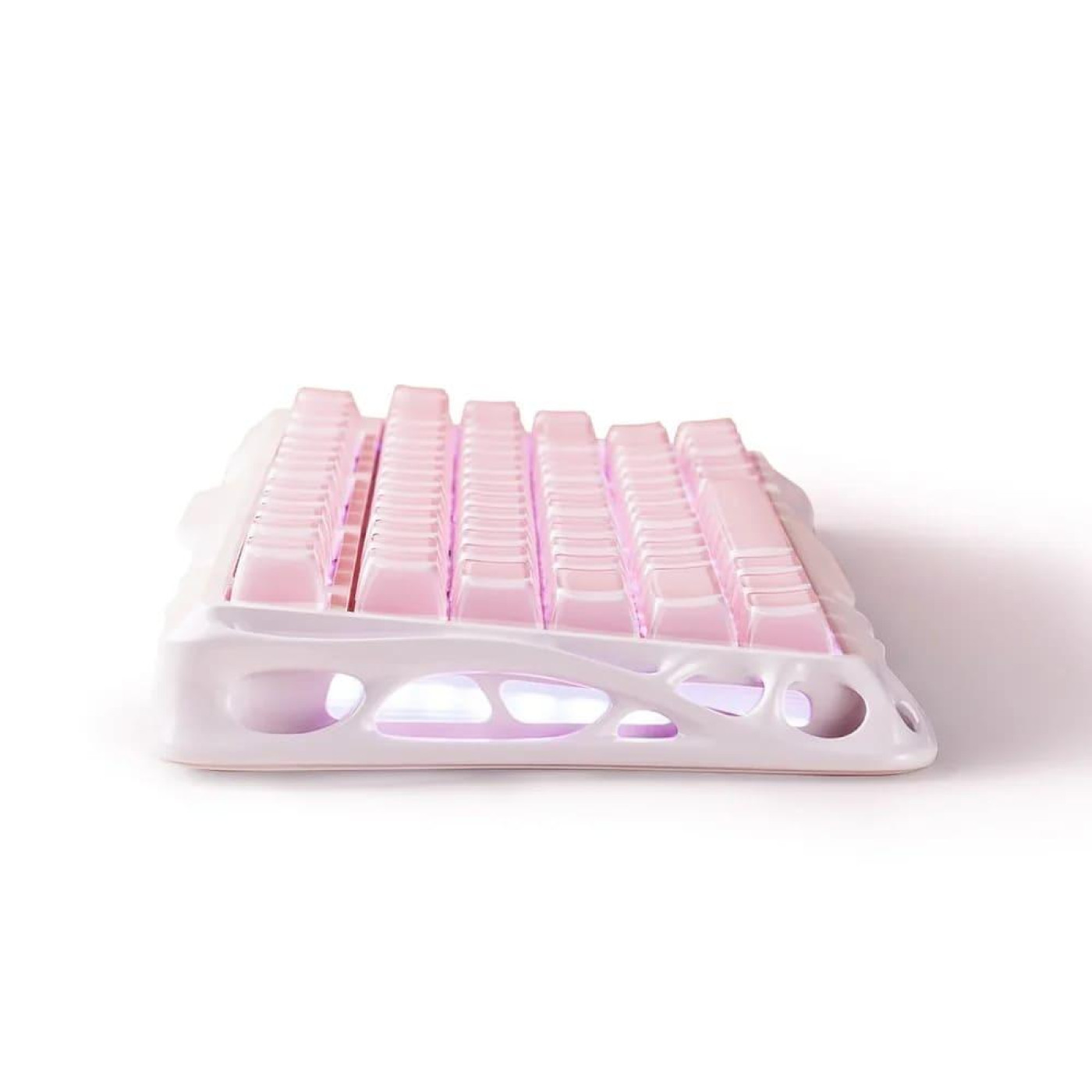 Клавиатура GravaStar Mercury K1 80keys Kailh Cheery Pink EN/UKR Sakura Pink (GS_K1_P_PNK)