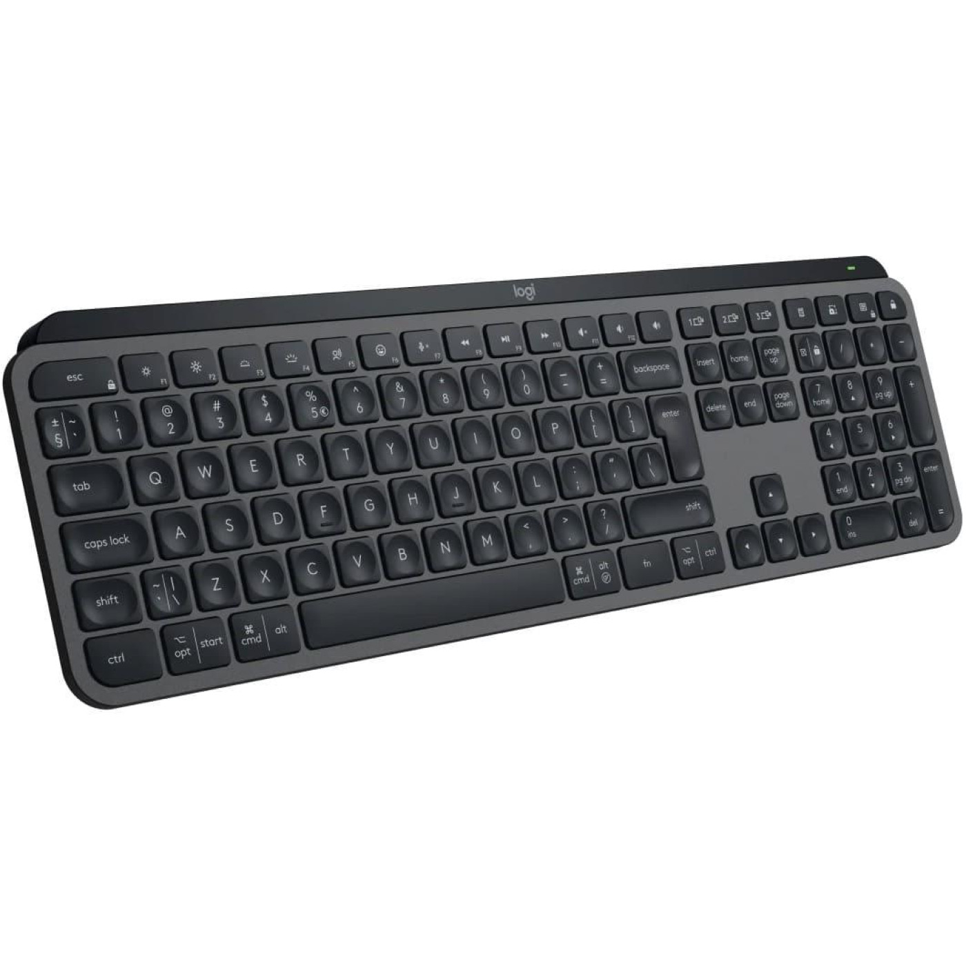Клавіатура Logitech MX Keys S Wireless Graphite (920-011593)