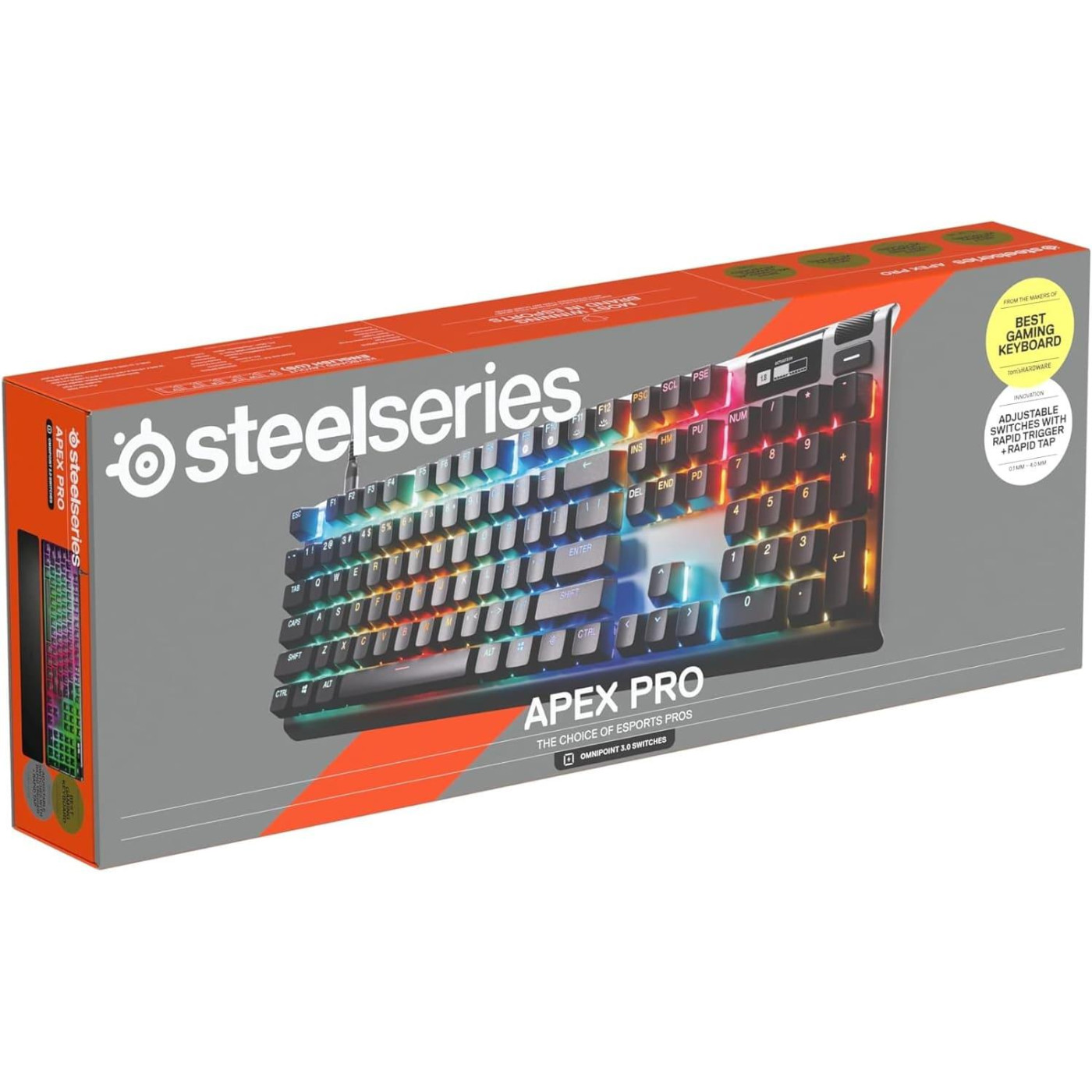 Клавіатура SteelSeries Apex Pro Gen 3 UA (64660)