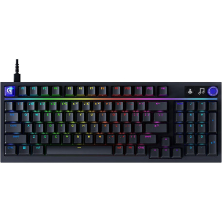 Клавіатура Logitech G316 X 98 Tactile Wired Gaming Keyboard UKR Black (920-014205)