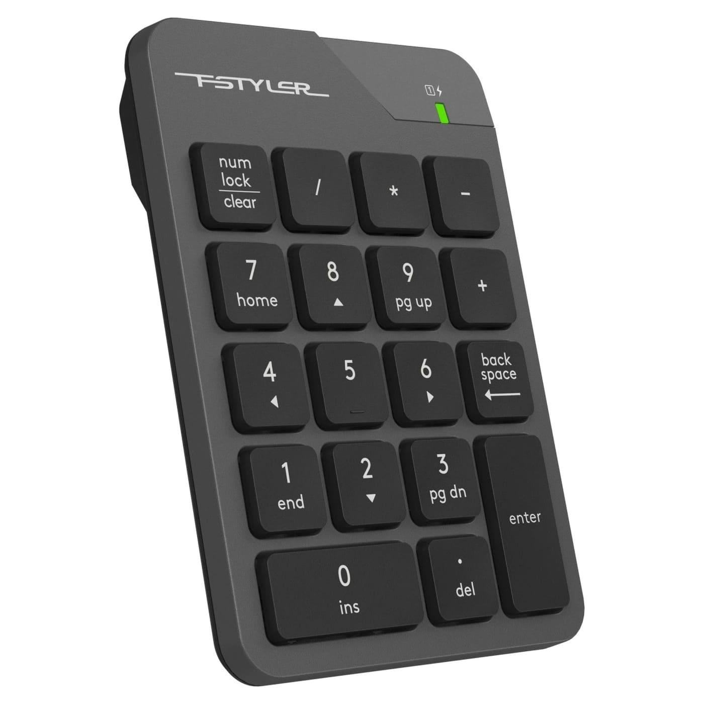 Клавиатура A4Tech Fstyler FGK21C Wireless Grey (FGK21C (Grey))