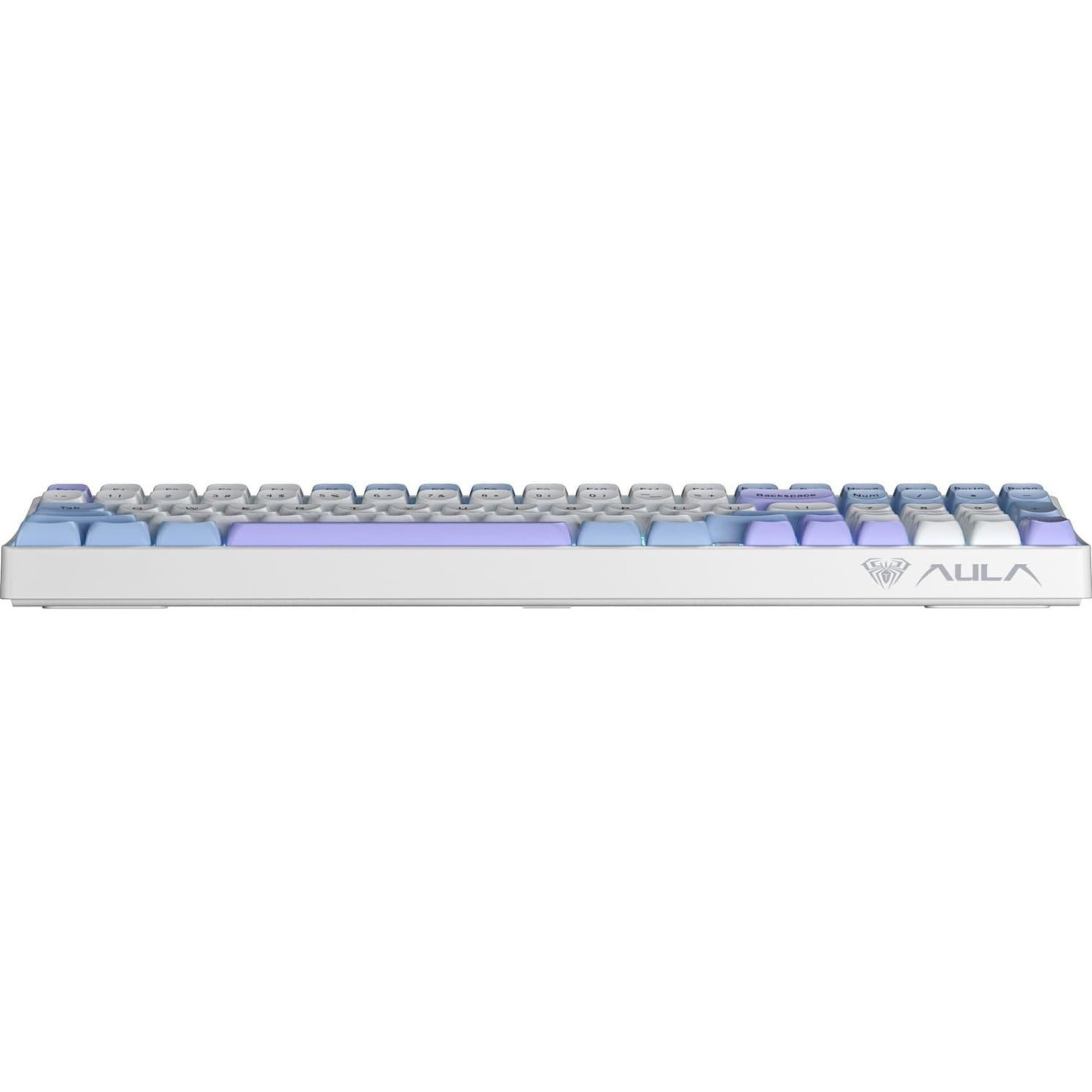 Клавіатура Aula S100pro Red Switch Wireless 2.4G/BT EN/UA White Blue (6948391205762)