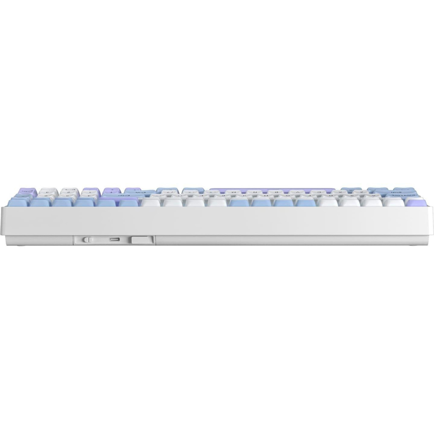 Клавіатура Aula S100pro Red Switch Wireless 2.4G/BT EN/UA White Blue (6948391205762)