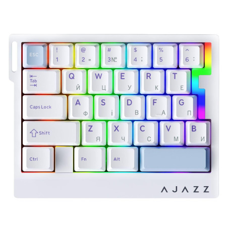 Клавіатура Ajazz AK029 Ice lsland Magnetic Switch (AK029-I-WB)