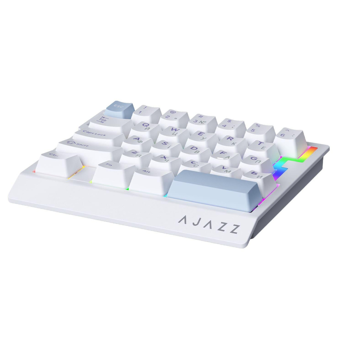 Клавіатура Ajazz AK029 Ice lsland Magnetic Switch (AK029-I-WB)