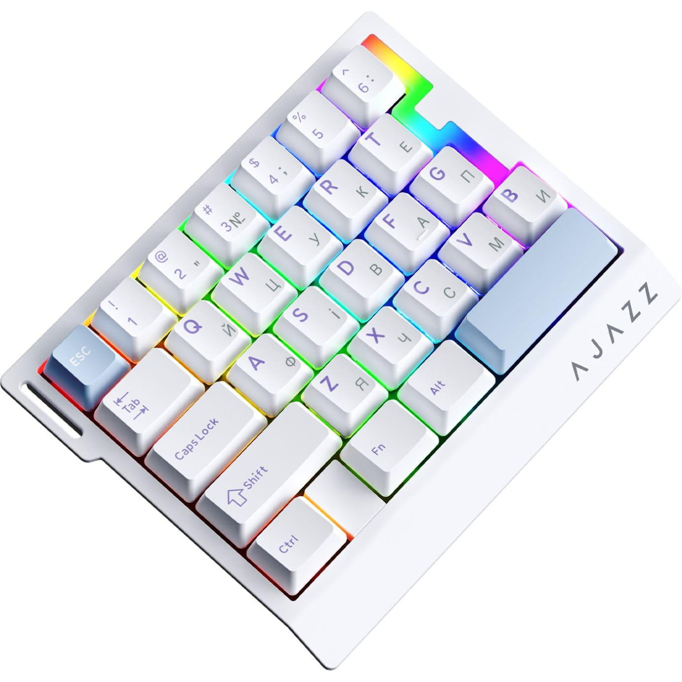 Клавіатура Ajazz AK029 Ice lsland Magnetic Switch (AK029-I-WB)
