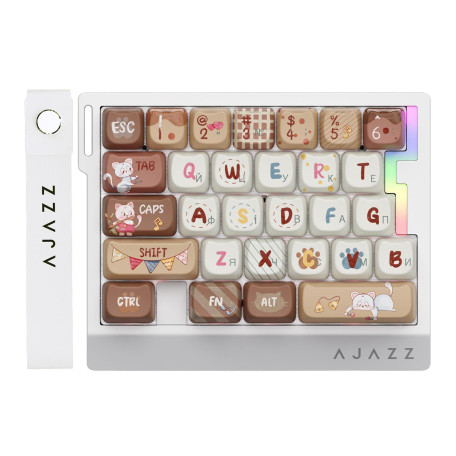 Клавіатура Ajazz AK029 Meow Magnetic Switch (AK029-M-Y)