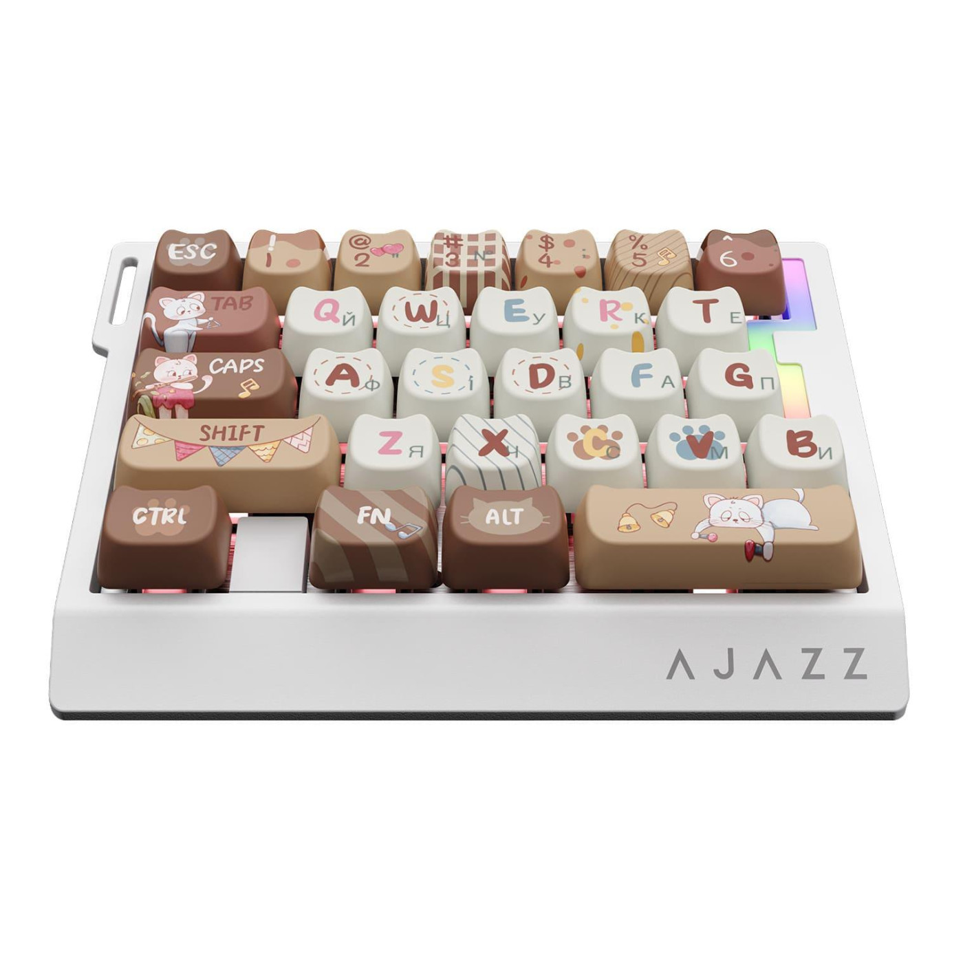Клавіатура Ajazz AK029 Meow Magnetic Switch (AK029-M-Y)