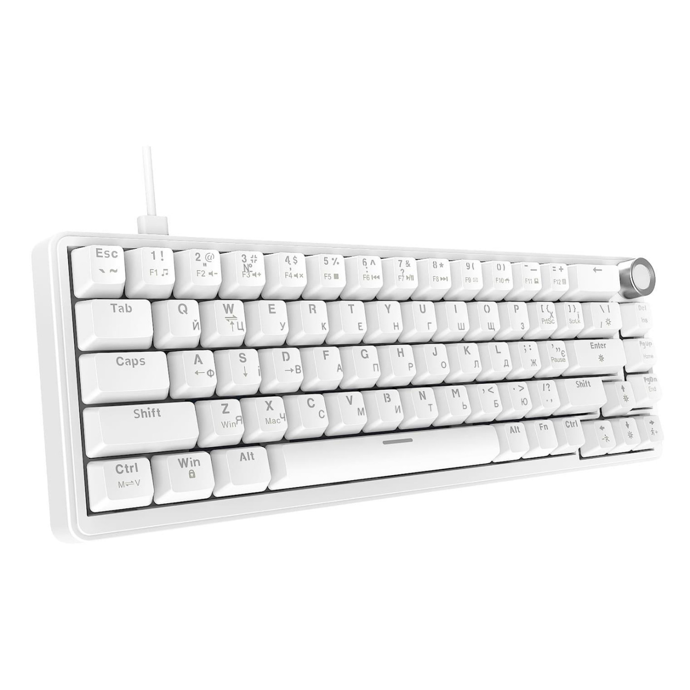 Клавіатура Ajazz AK690 Peach Mist Switch (AK690-PM-W)