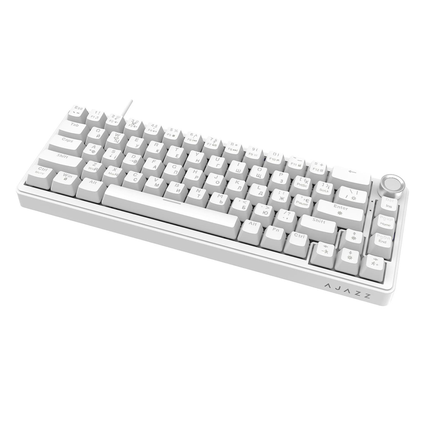 Клавіатура Ajazz AK690 Peach Mist Switch (AK690-PM-W)
