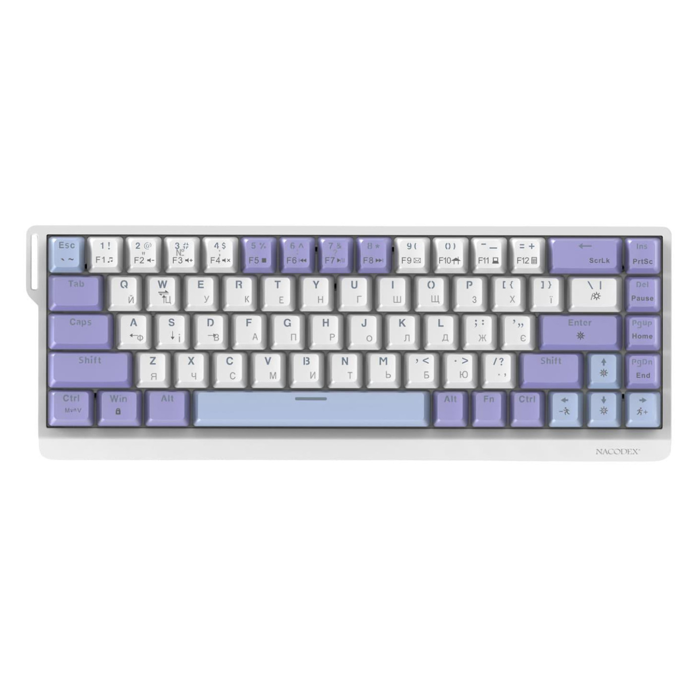 Клавіатура Ajazz NK68 V2 Red Switch (NK68-V2-R-PWB)