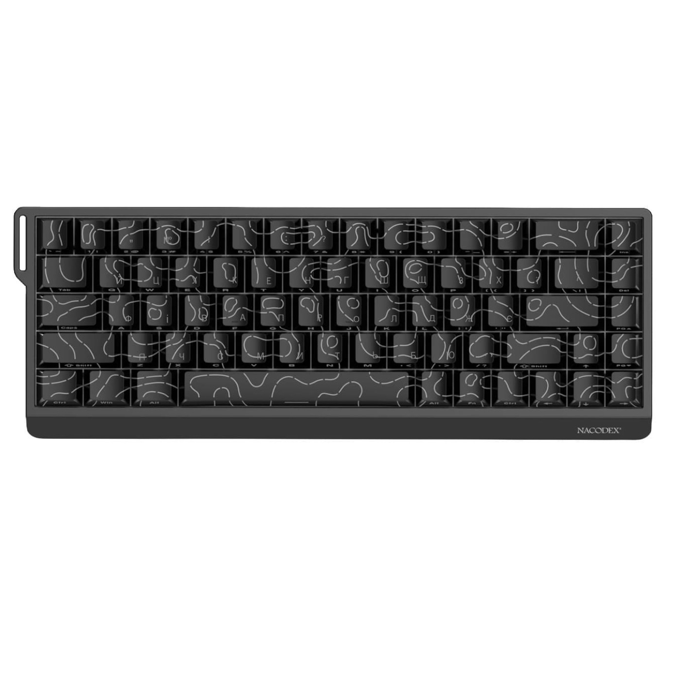 Клавіатура Ajazz NK68 V2 Red Switch (NK68-V2-R-S-B)