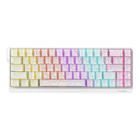 Клавіатура Ajazz NK68 V2 Red Switch (NK68-V2-R-S-W)
