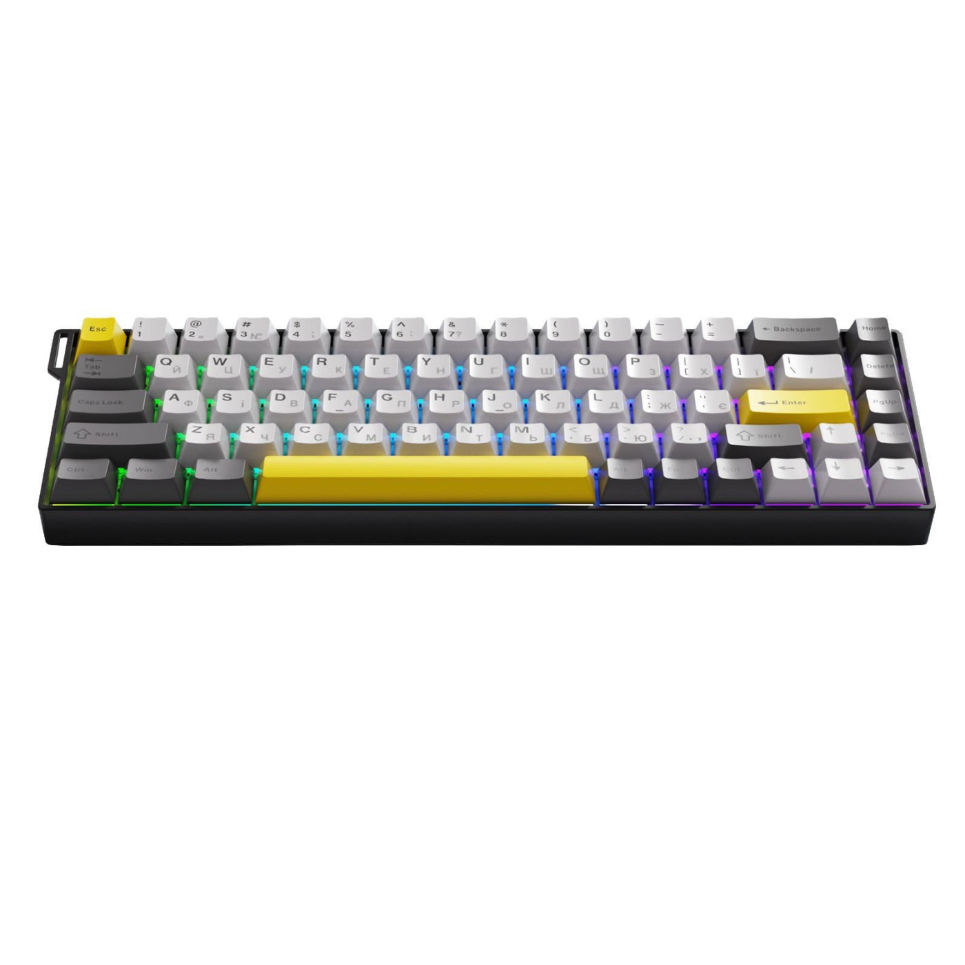 Клавіатура Ajazz AK680 V2 Ice Island Magnetic Switch (AK680-V2-I-BGY)