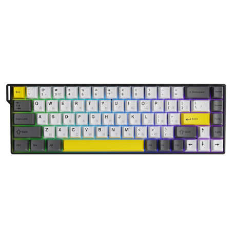 Клавіатура Ajazz AK680 V2 Ice Island Magnetic Switch (AK680-V2-I-GB)