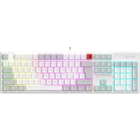 Клавіатура Bloody B230N USB White (B230N (White))