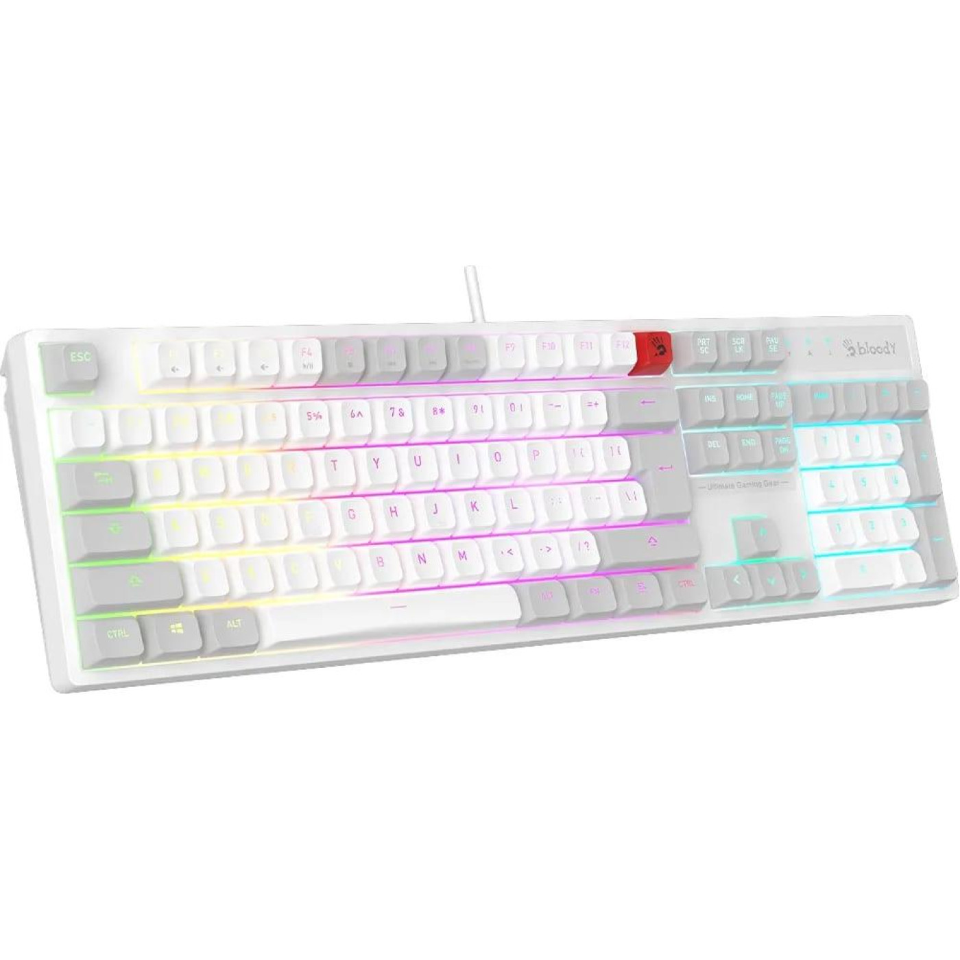 Клавиатура Bloody B230N USB White (B230N (White))