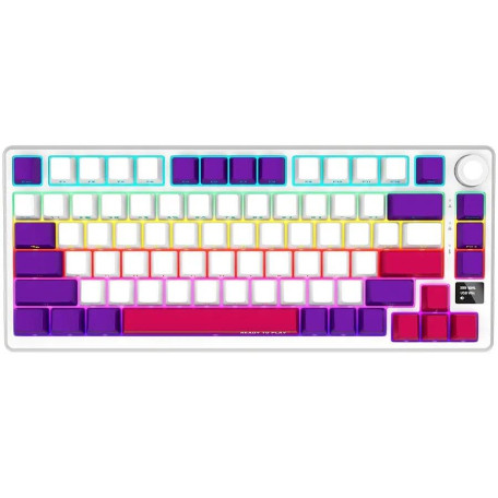 Клавіатура Lorgar KBP7075W Wireless Pro 75% Exploded White EN/UA (LRG-KBP7075W-WH-US)
