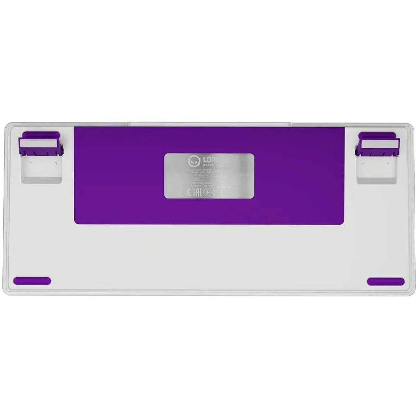 Клавіатура Lorgar KBP7075W Wireless Pro 75% Exploded White EN/UA (LRG-KBP7075W-WH-US)