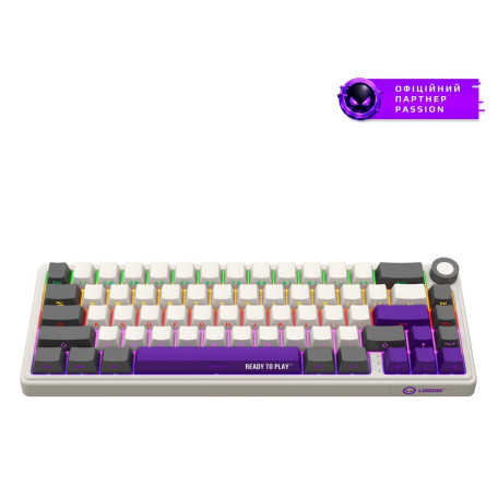 Клавіатура Lorgar KBP70MW Pro Wireless 65% Compact Beige EN/UA (LRG-KBP70MW-RT-US)