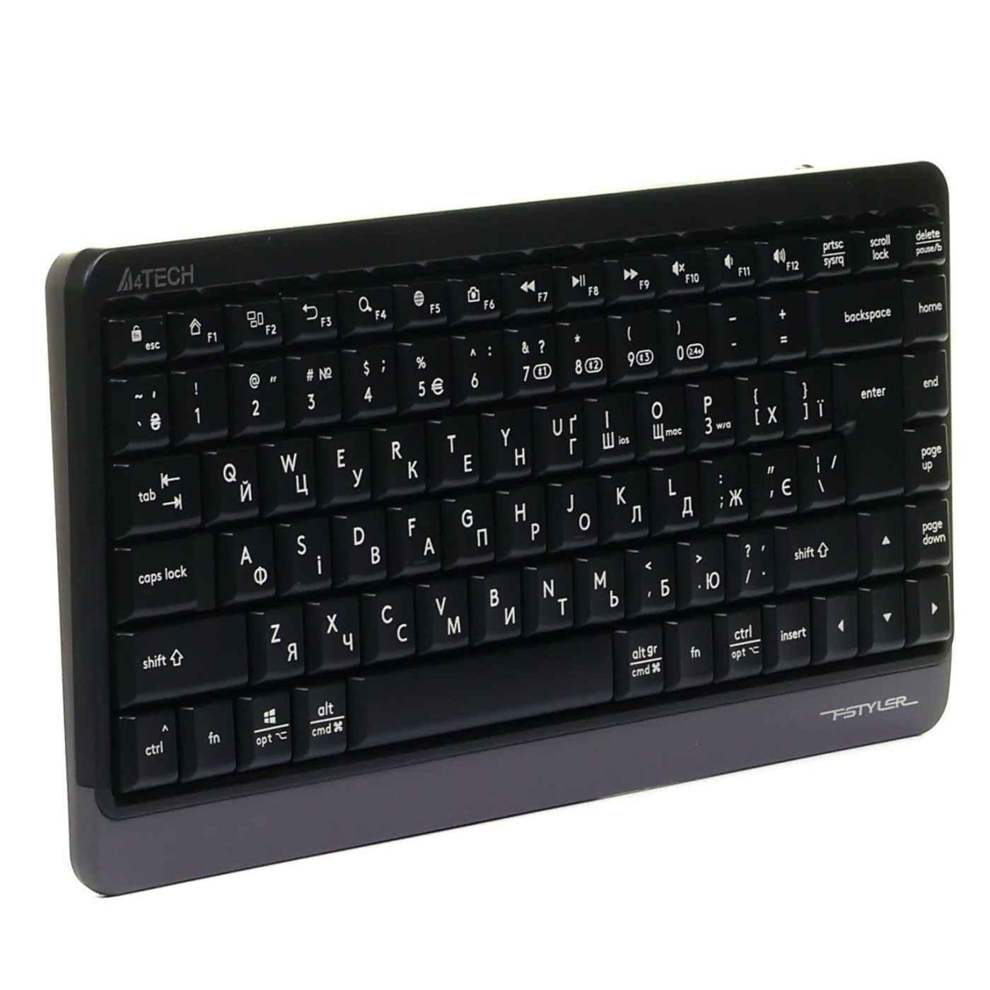 Клавіатура A4Tech Fstyler FBK11 Wireless Grey (FBK11 (Grey))