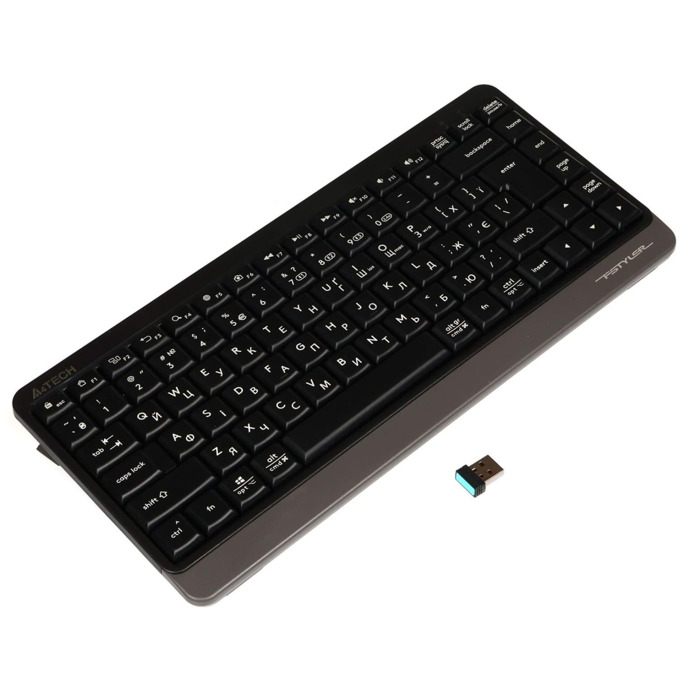 Клавіатура A4Tech Fstyler FBK11 Wireless Grey (FBK11 (Grey))