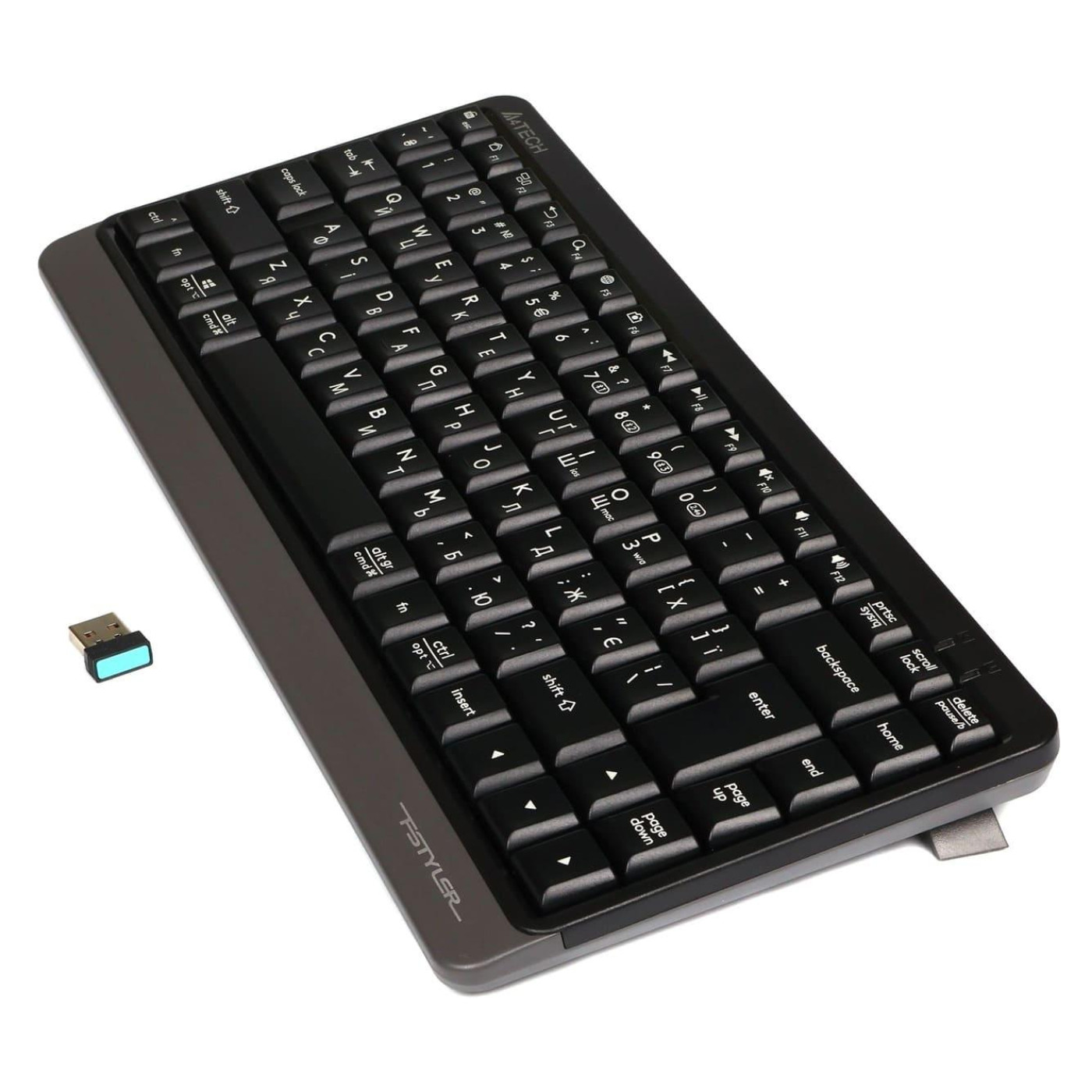Клавіатура A4Tech Fstyler FBK11 Wireless Grey (FBK11 (Grey))