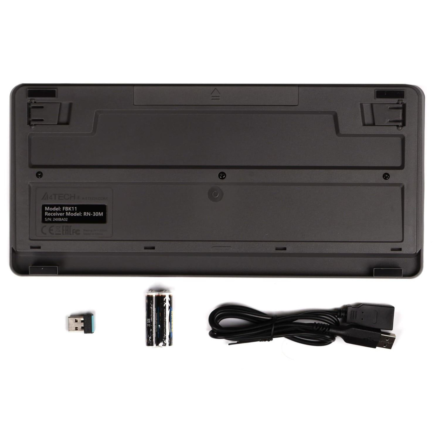 Клавіатура A4Tech Fstyler FBK11 Wireless Grey (FBK11 (Grey))