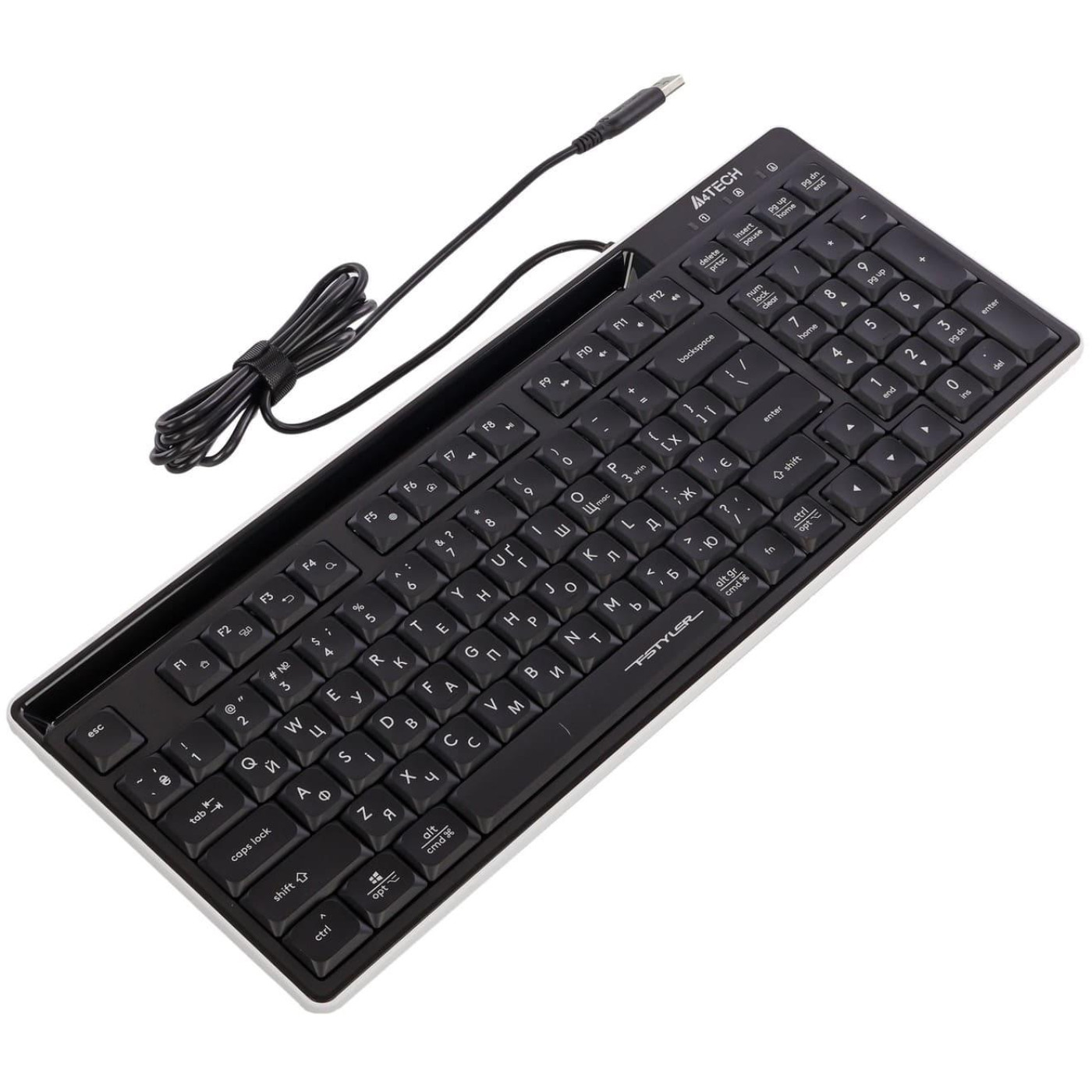 Клавіатура A4Tech Fstyler FX70 USB Black (FX70 (Black))