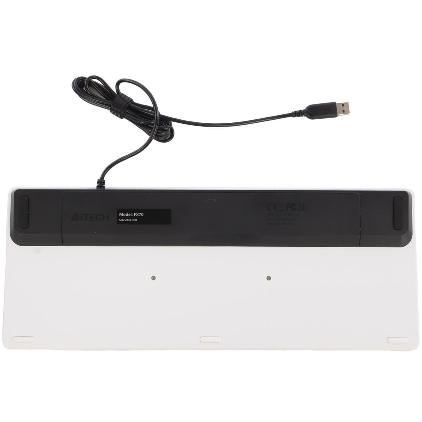 Клавіатура A4Tech Fstyler FX70 USB Black (FX70 (Black))